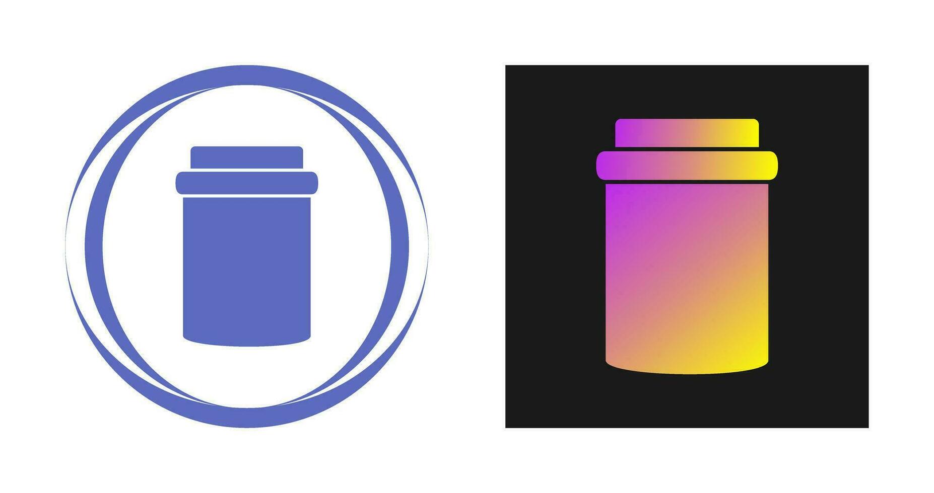 Jam Bottle Vector Icon