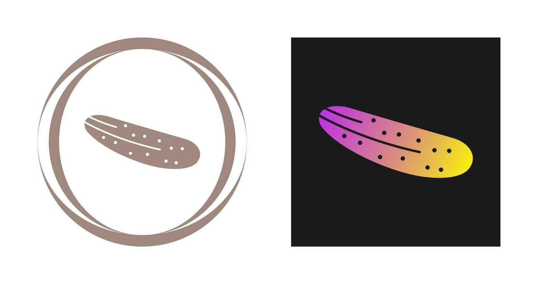 Cucumber Vector Icon