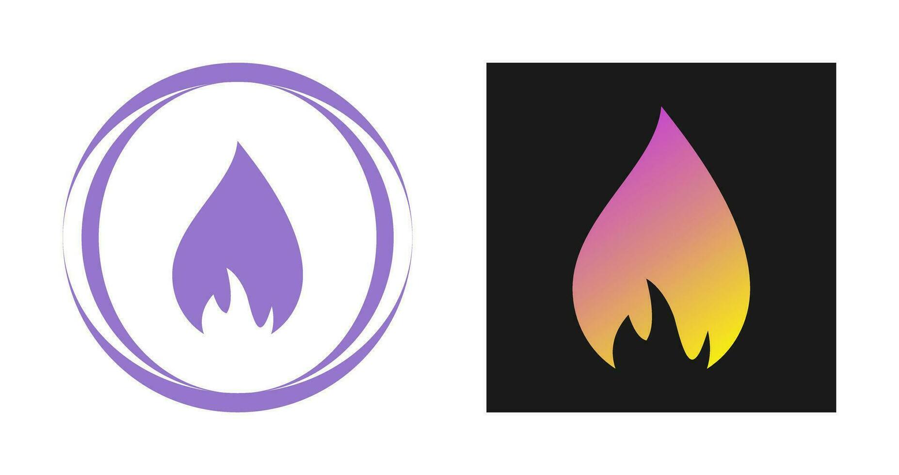 Flame Vector Icon