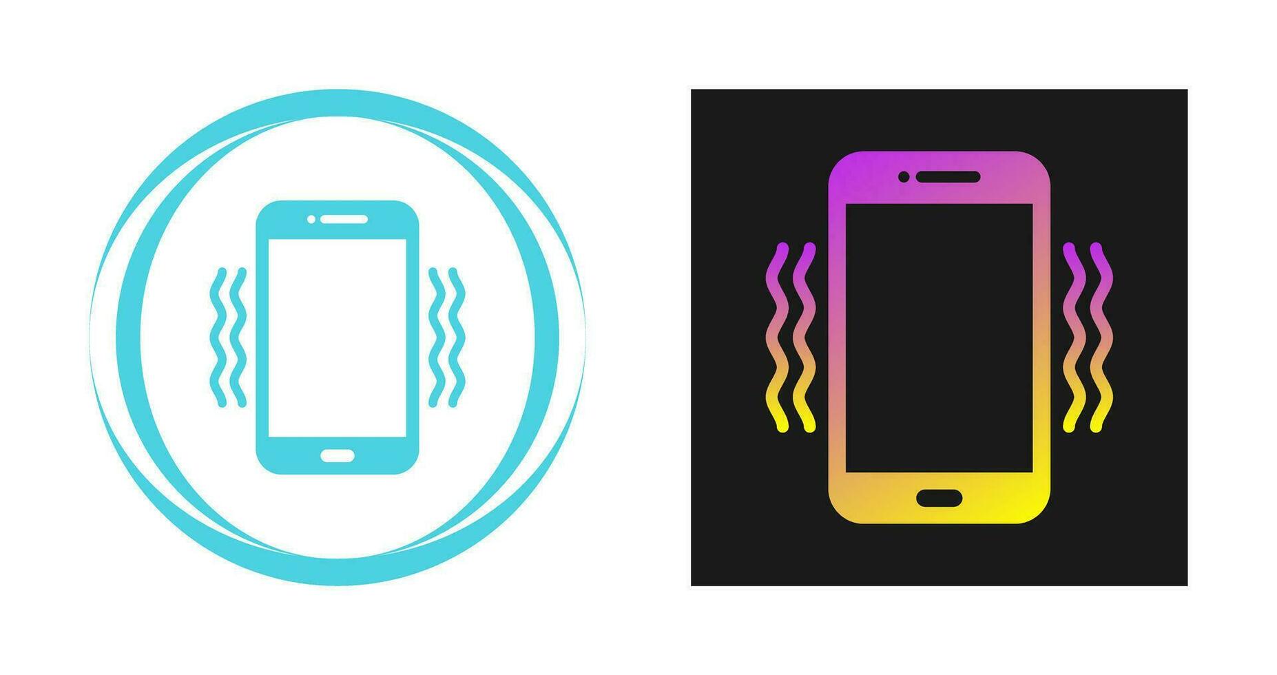 Vibration Vector Icon