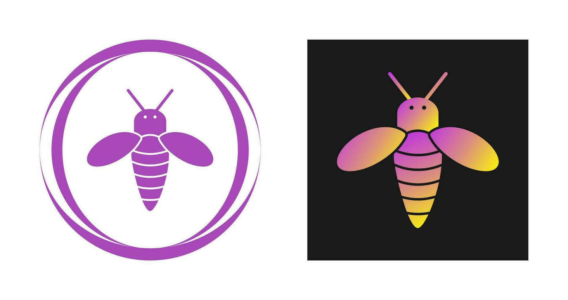 Honey Bee Vector Icon