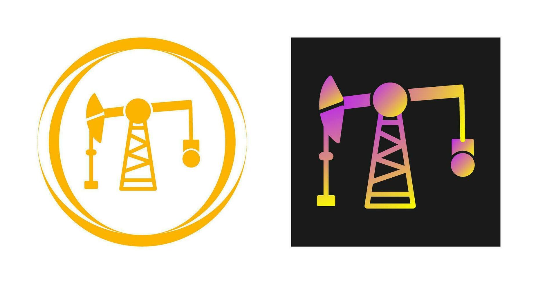Pumpjack Vector Icon