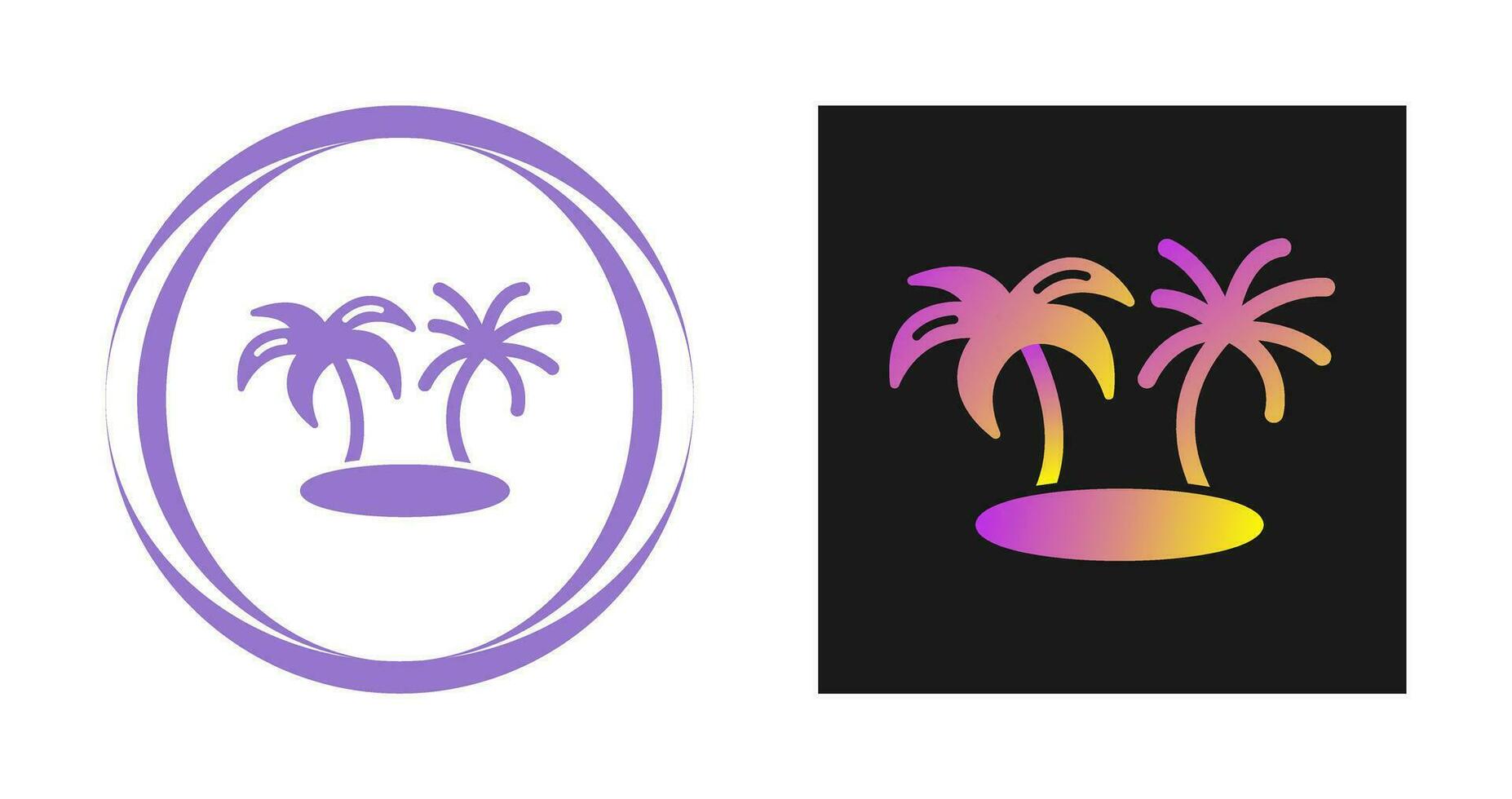 Island Vector Icon