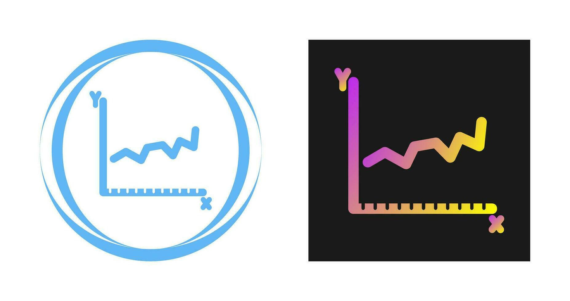 Graph Vector Icon