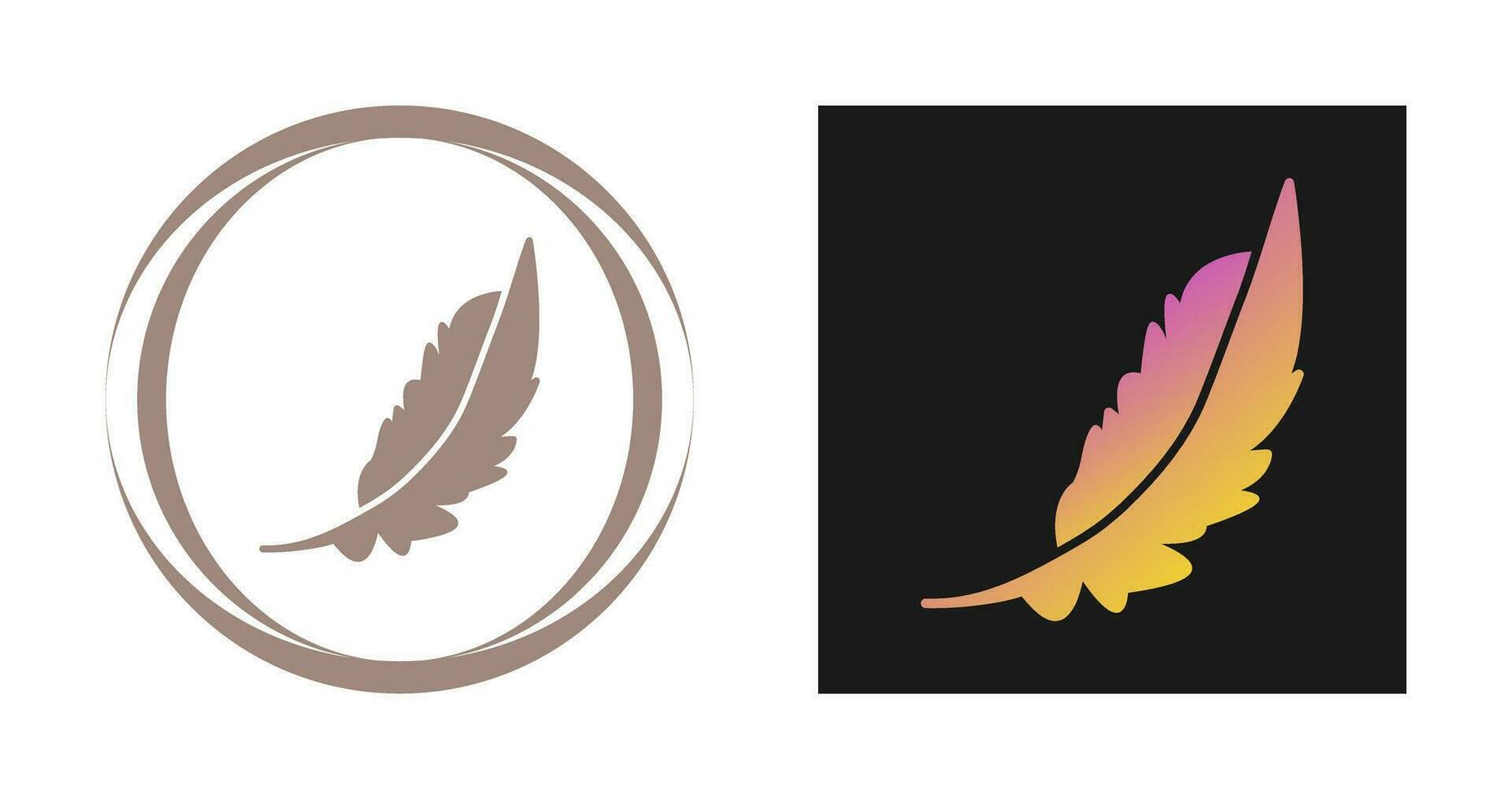 Feather Vector Icon