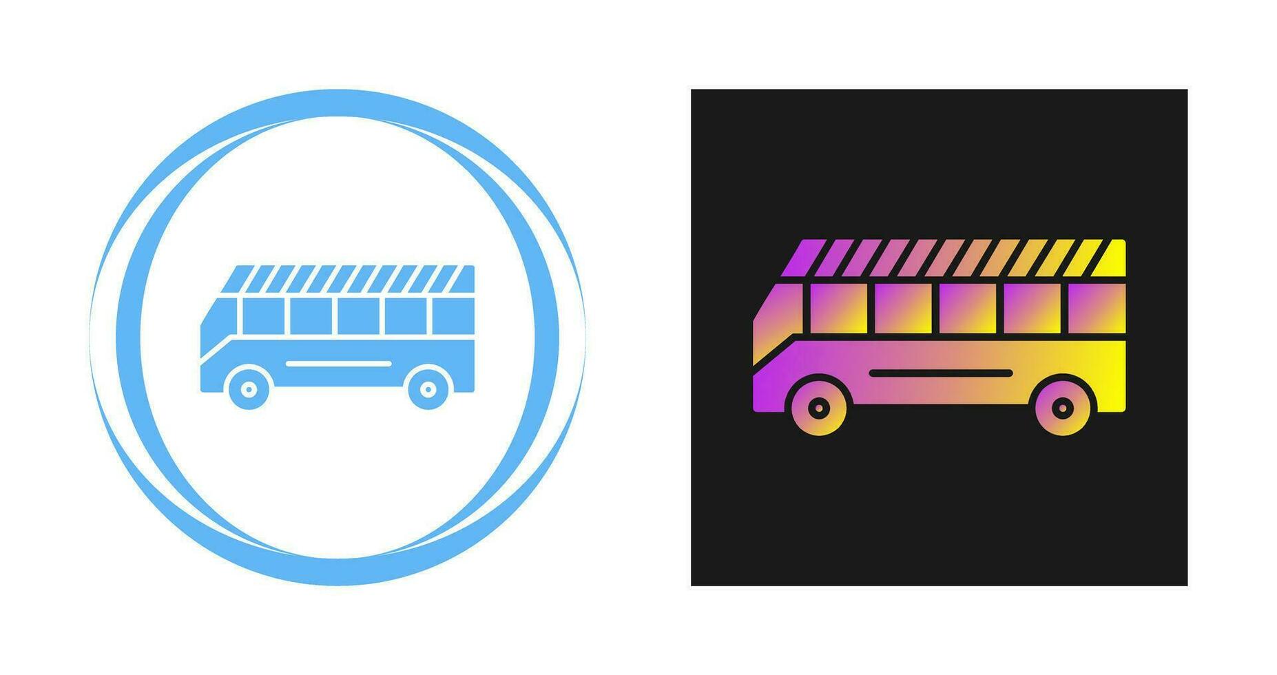 School Bus Vector Icon