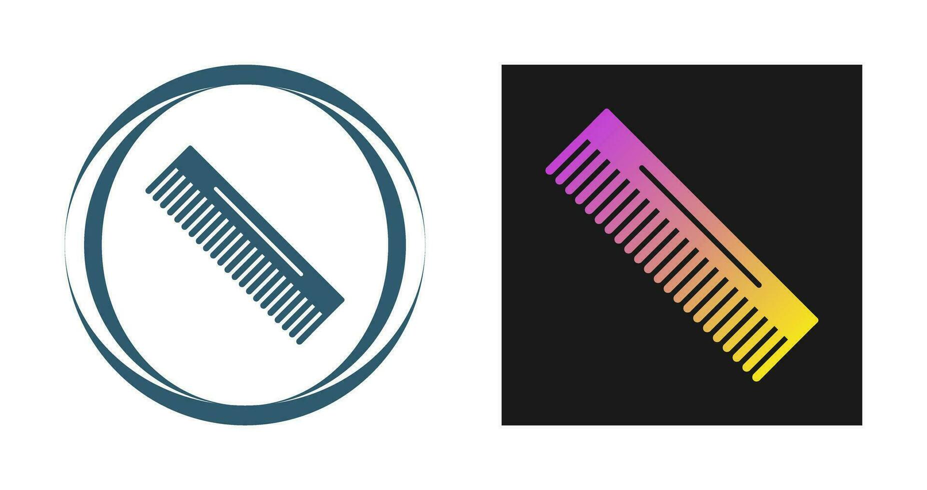 Comb Vector Icon