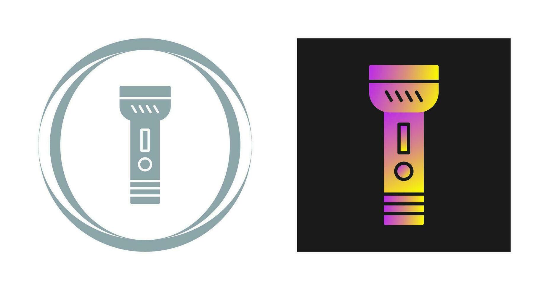 Flashlight Vector Icon
