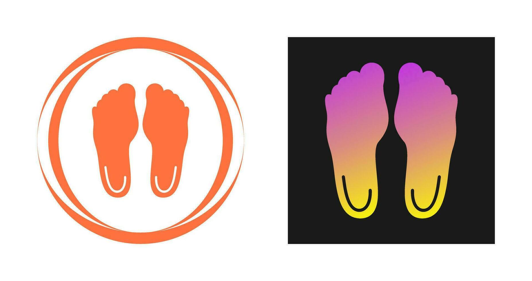 Feet Vector Icon