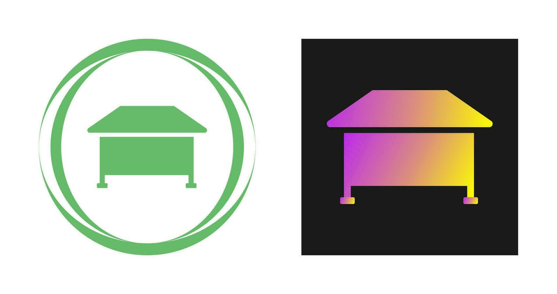 Conference Table Vector Icon