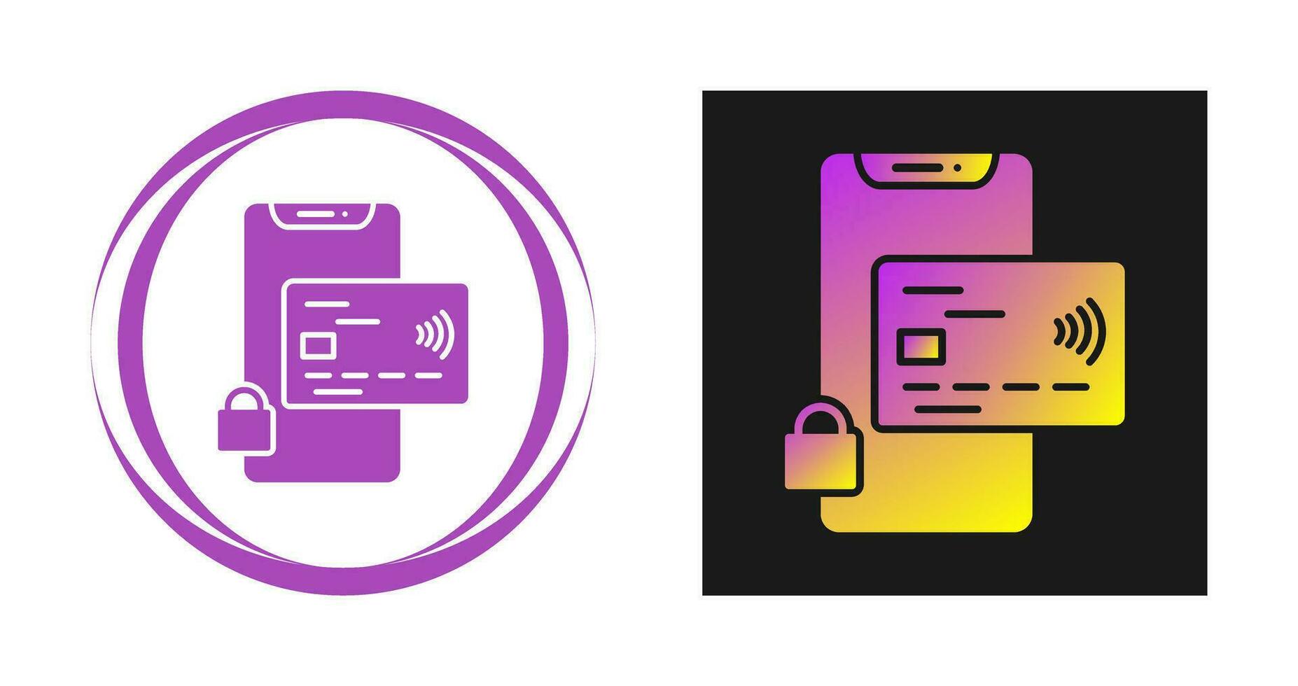 Secure Transactions Vector Icon