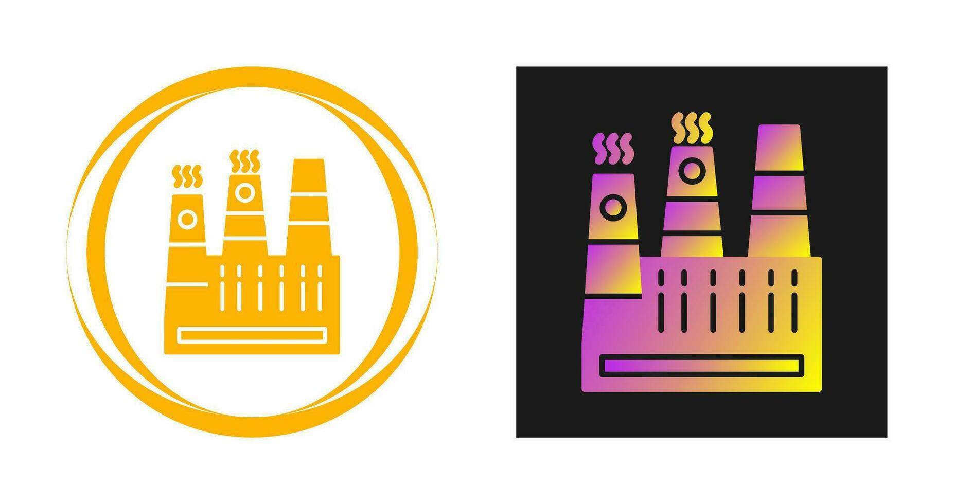 Factory Vector Icon