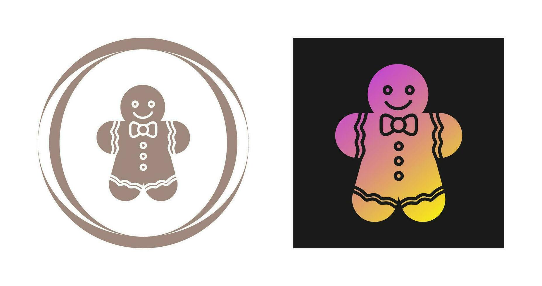 Gingerbread Vector Icon