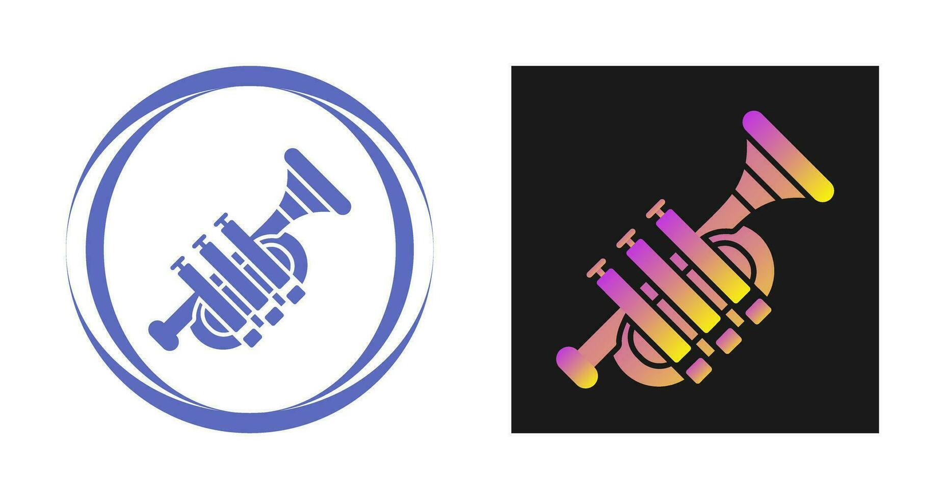 Trumpets Vector Icon