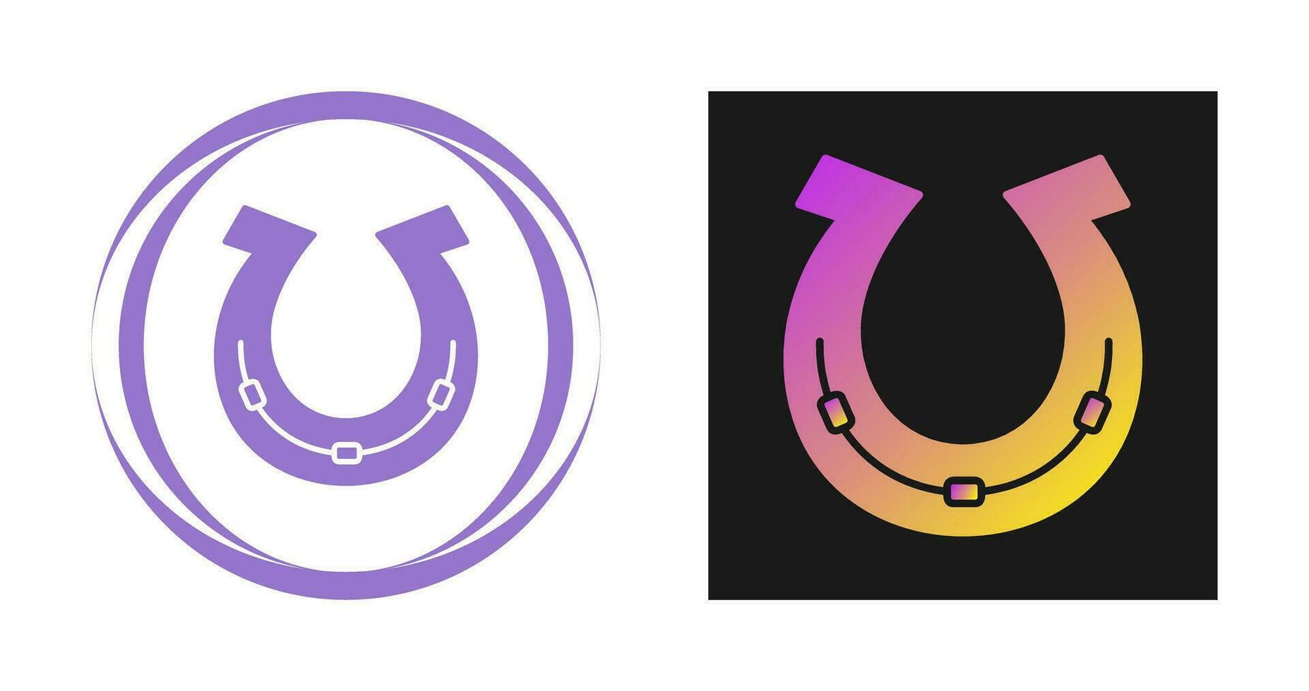 Horse Shoe Vector Icon