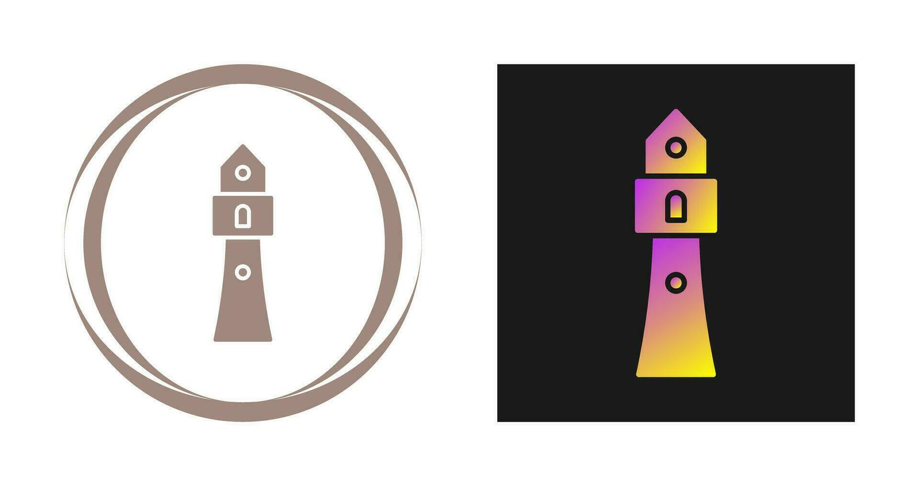 Lighthouse Vector Icon