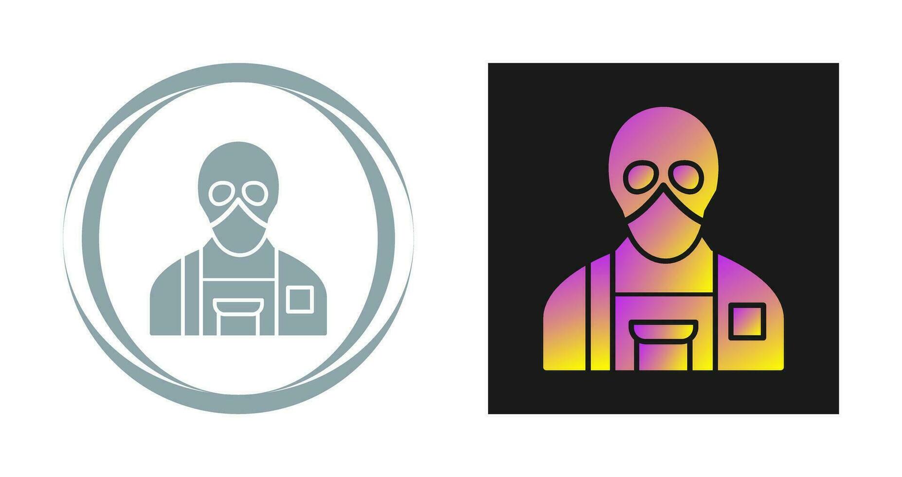 Gas Mask Vector Icon