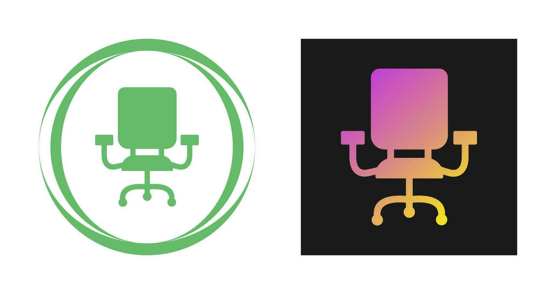 Office Chair Vector Icon