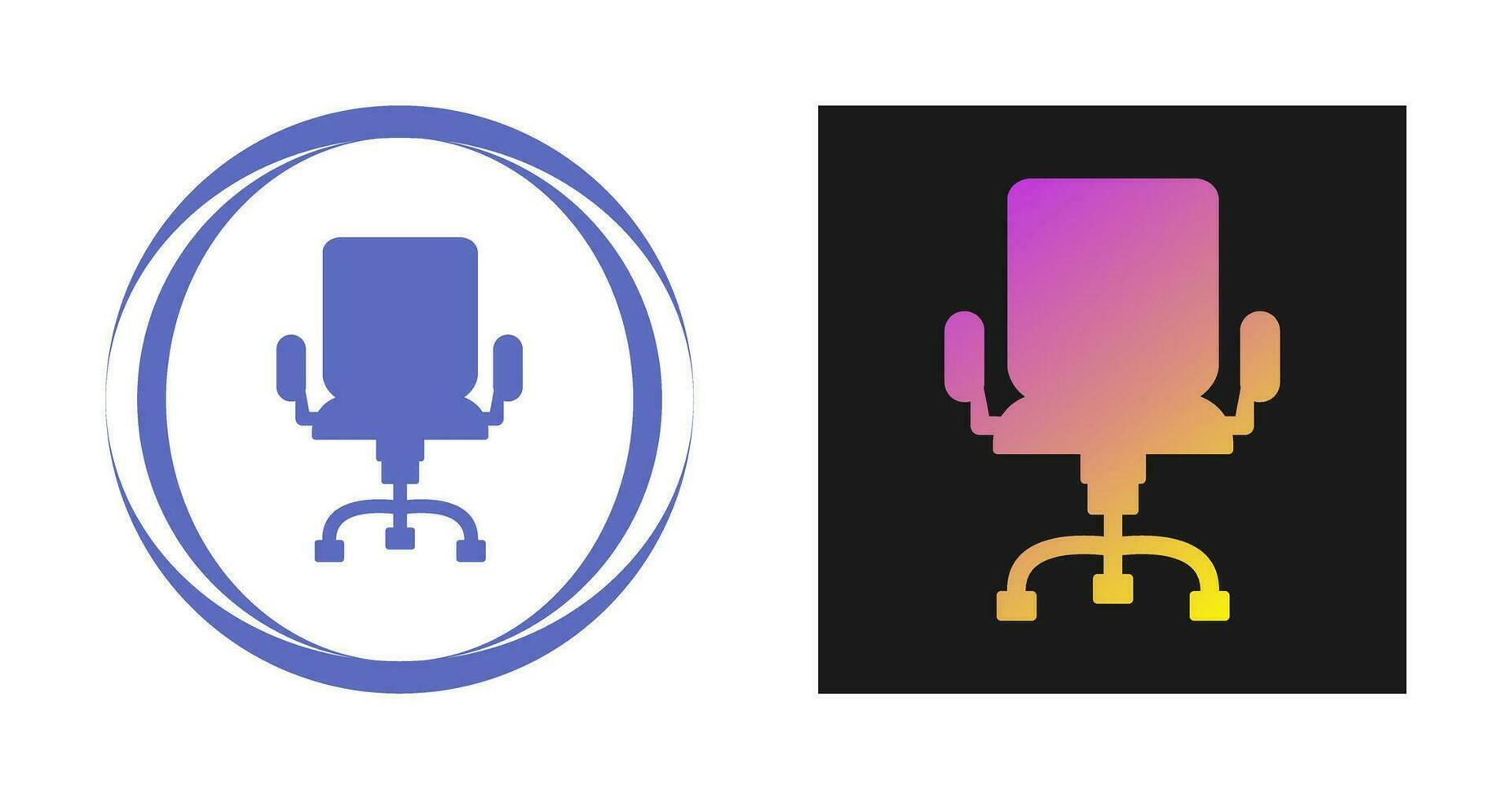 Office Chair Vector Icon