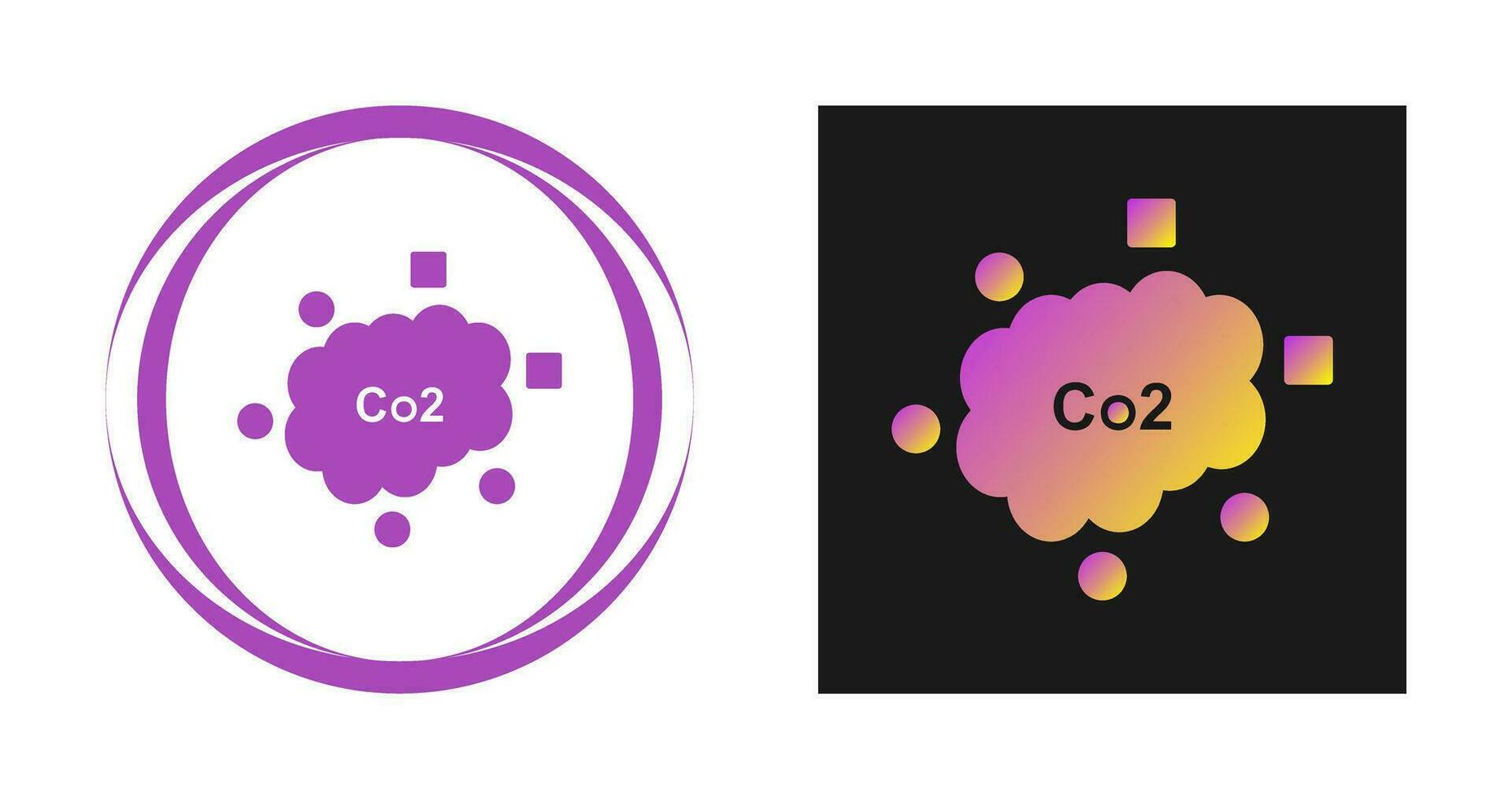CCarbonDioxide Vector Icon