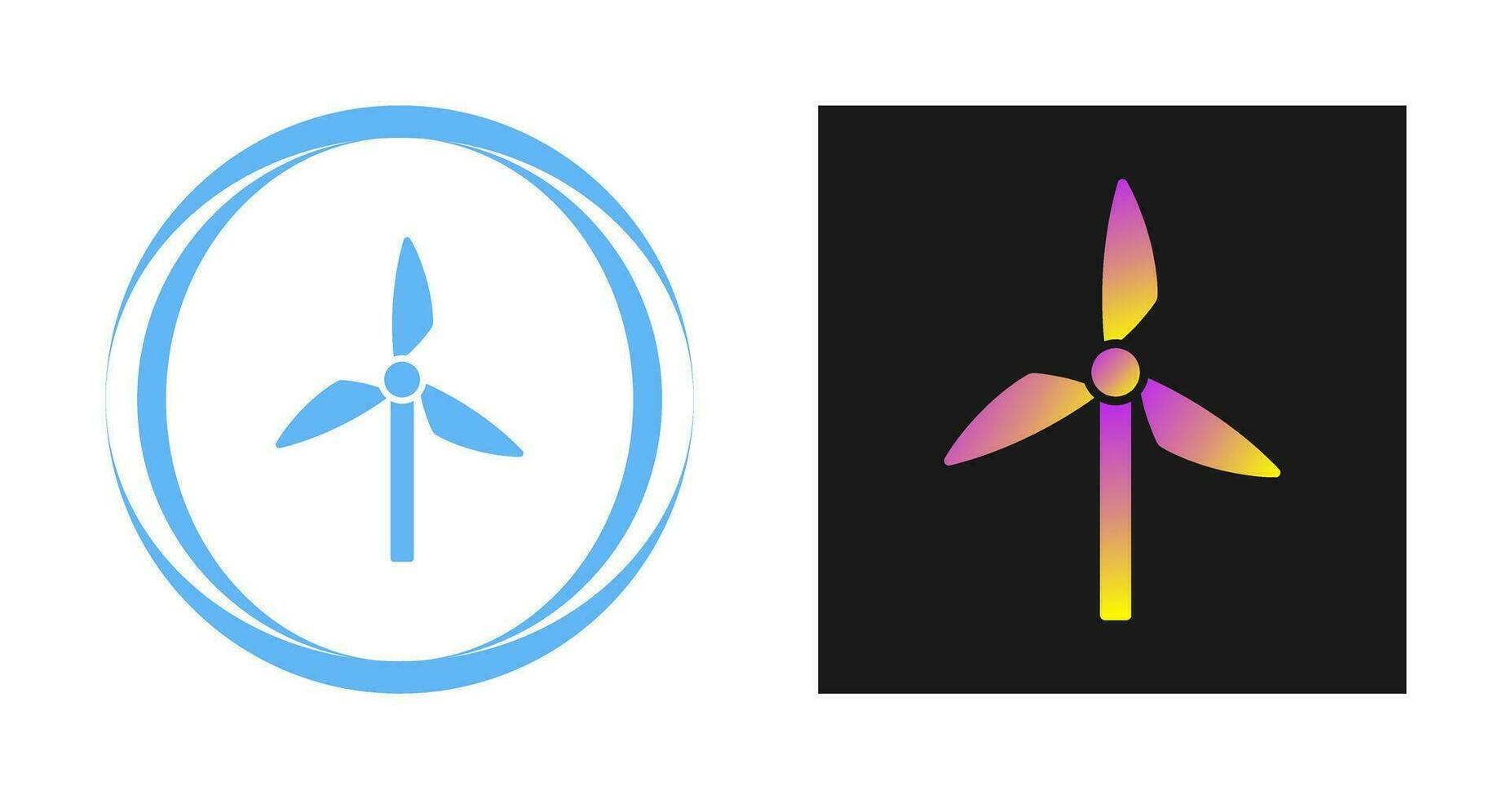 Windmill Vector Icon