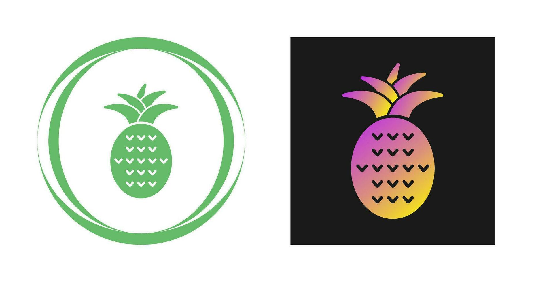 Pineapple Vector Icon