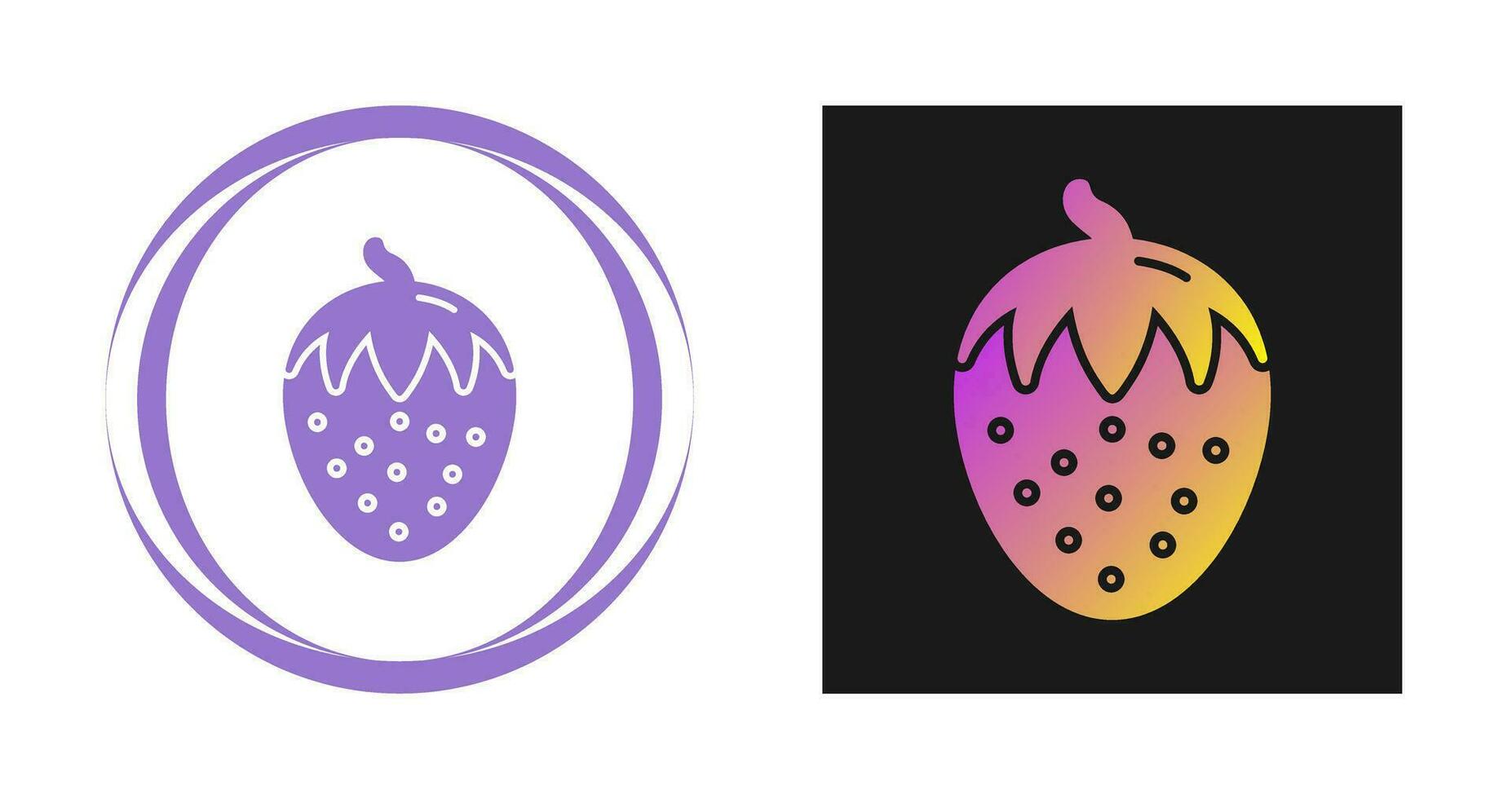 Strawberry Vector Icon