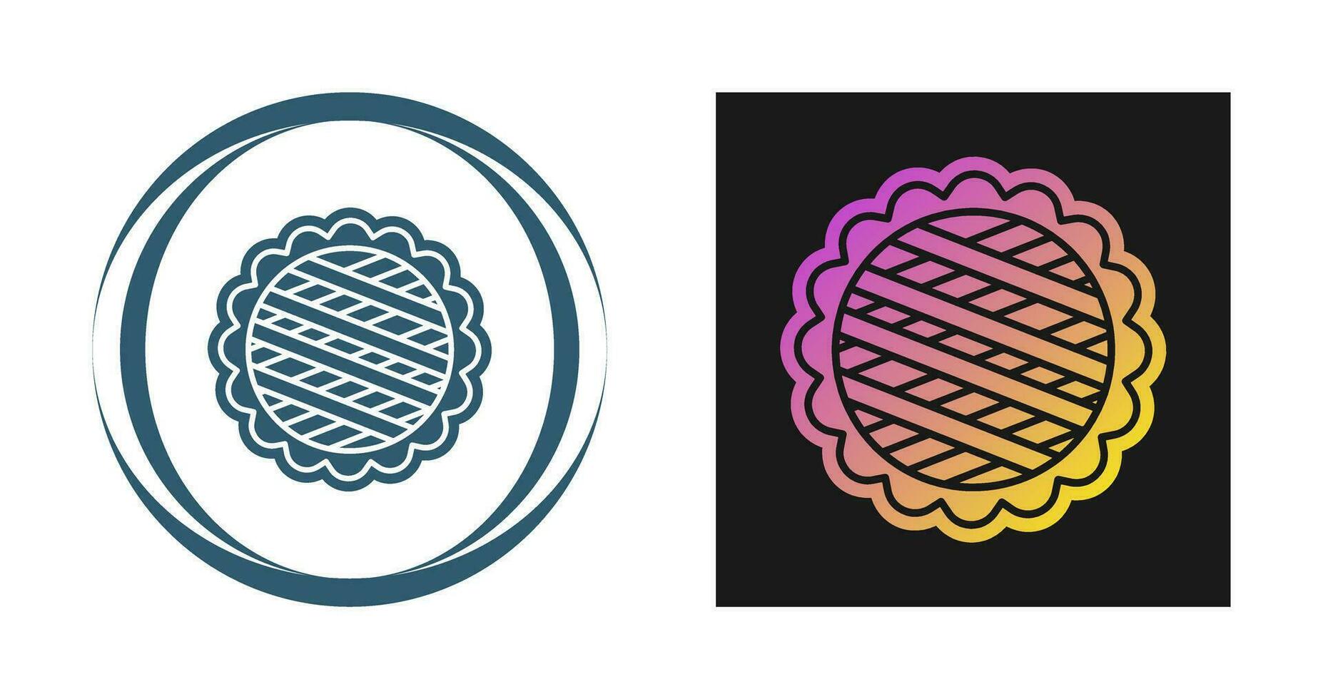 Apple Pie Vector Icon