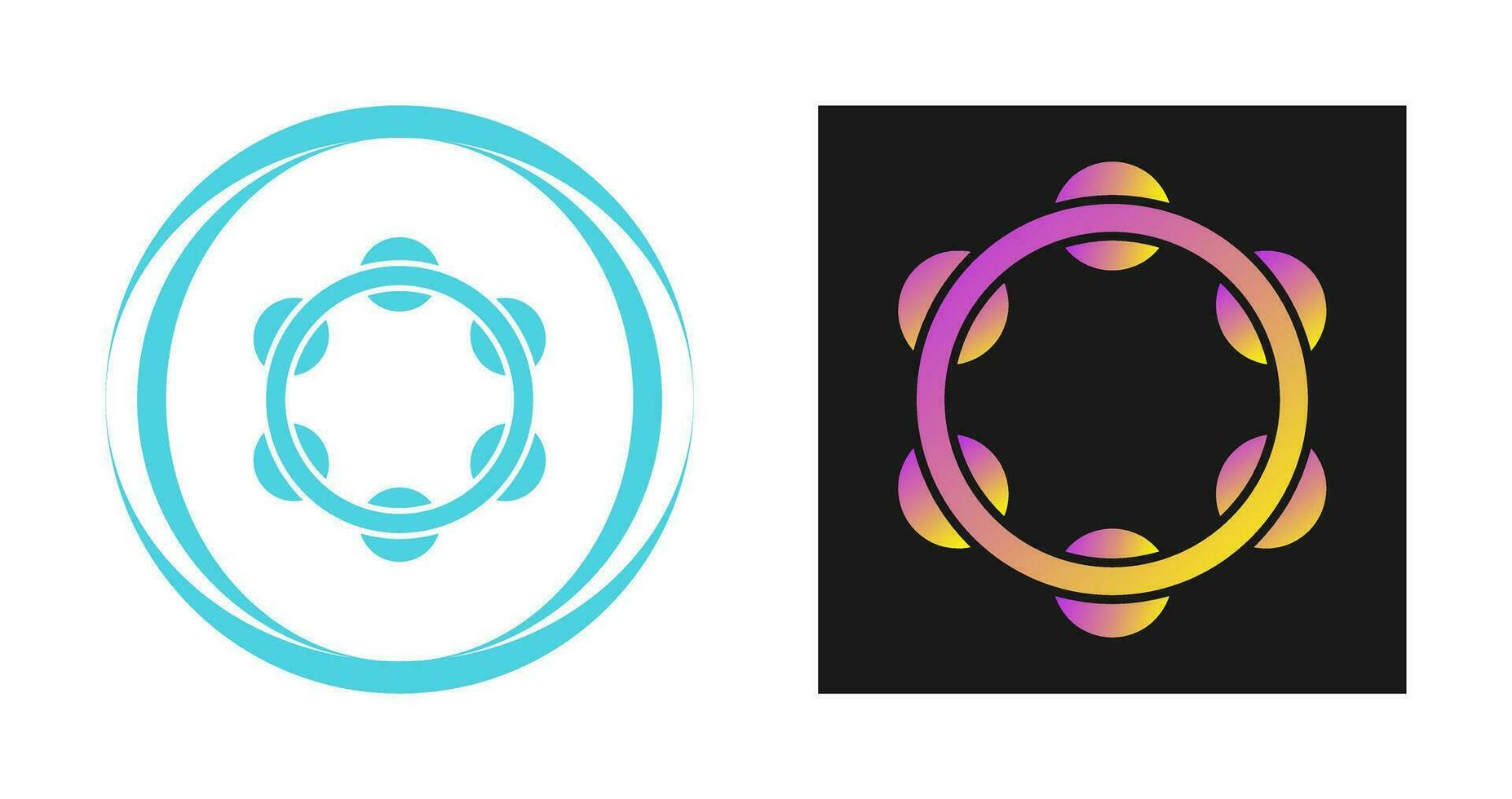 Tambourine Vector Icon