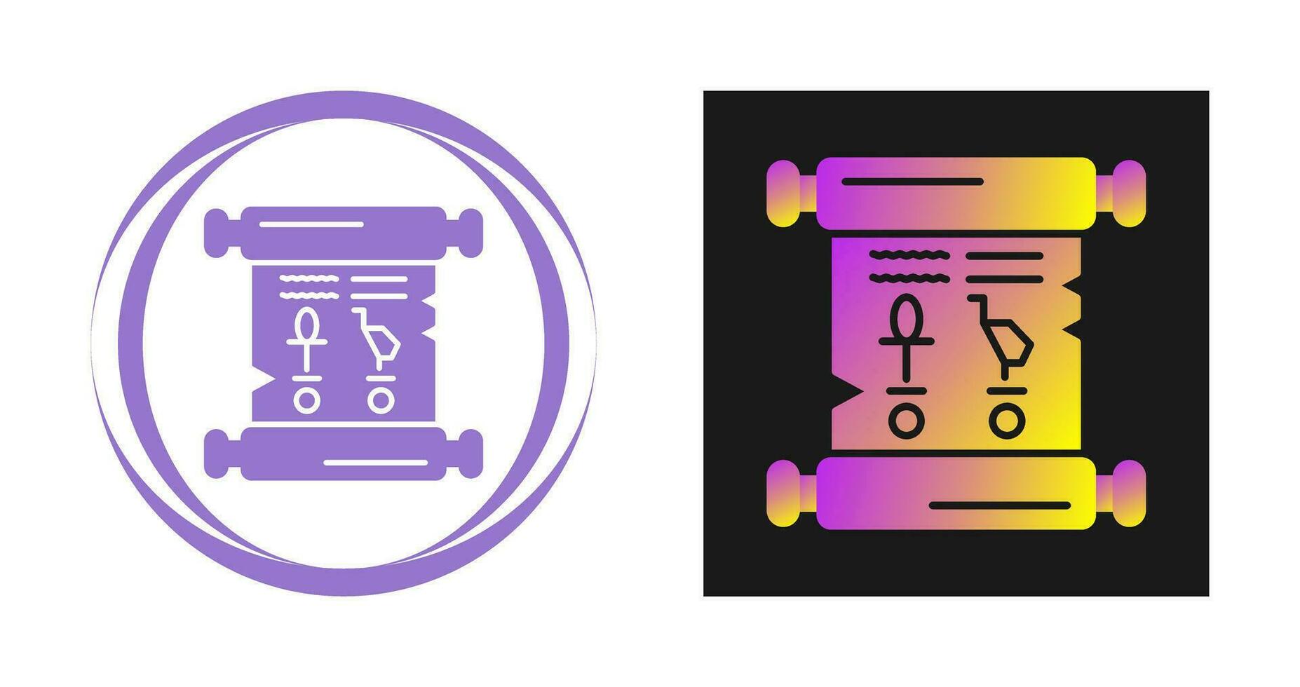 Papyrus Vector Icon