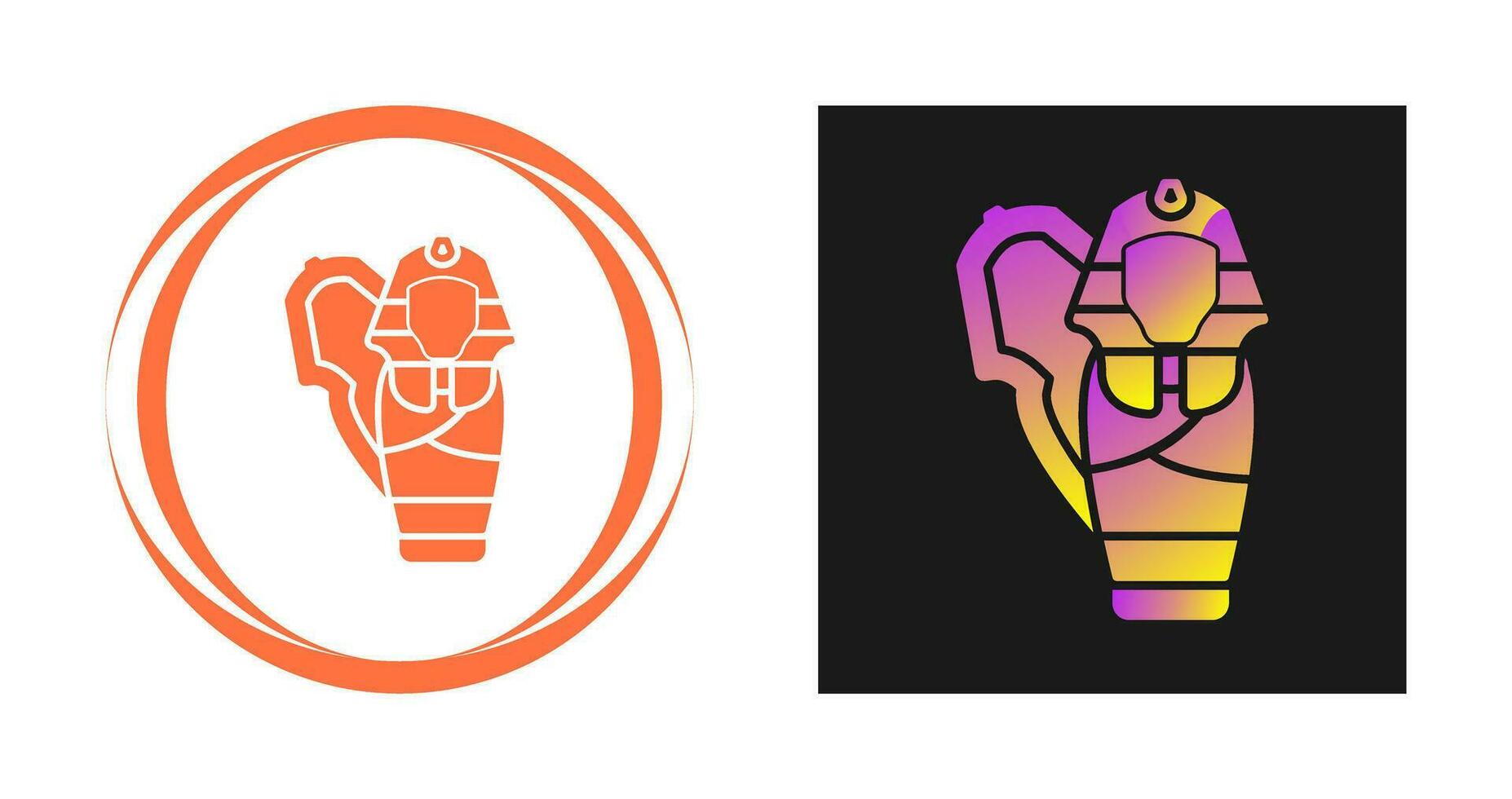 Sarcophagus Vector Icon