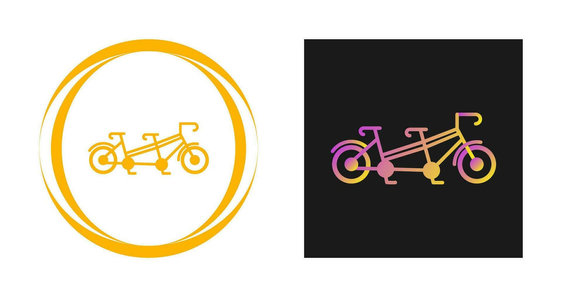 Tandem Vector Icon