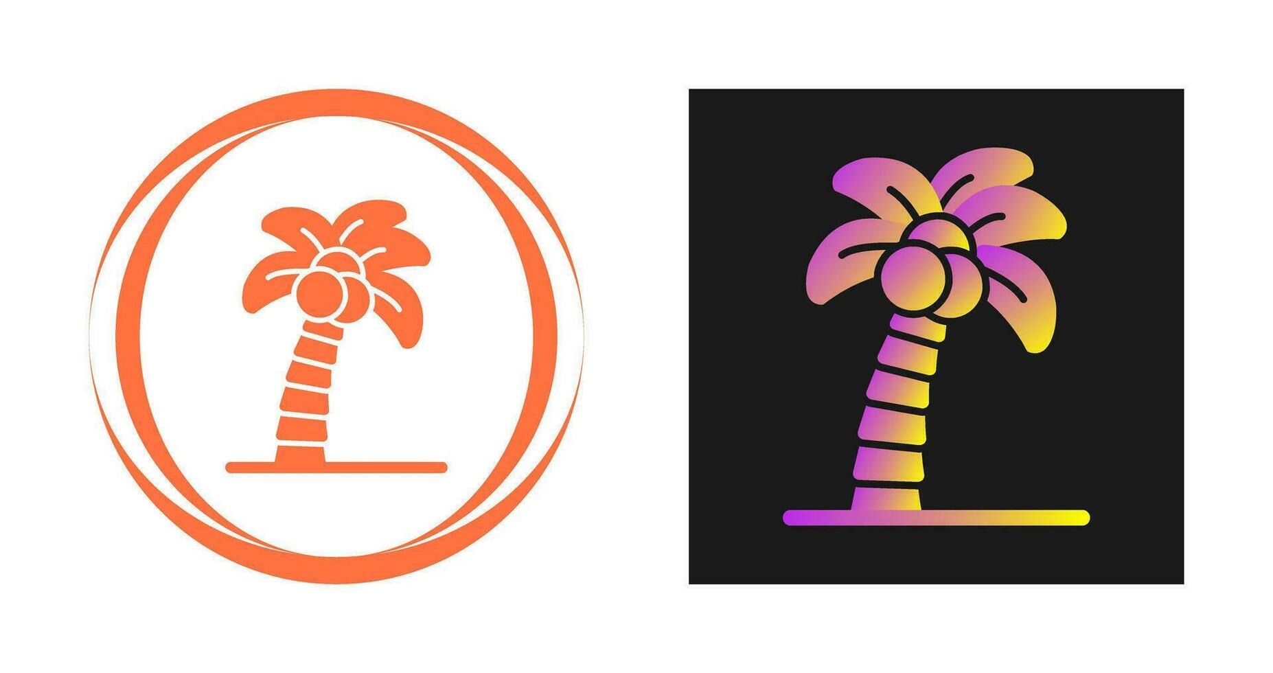 Palm Tree Vector Icon