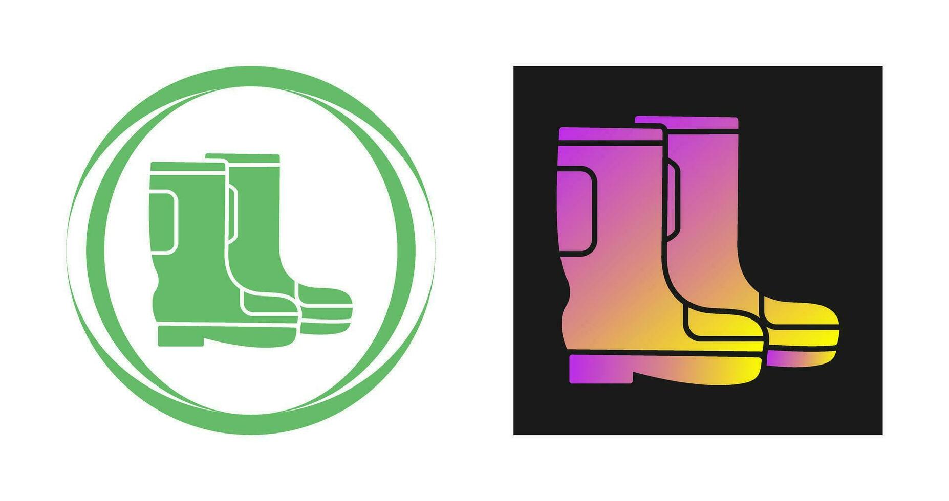 Rain Boots Vector Icon