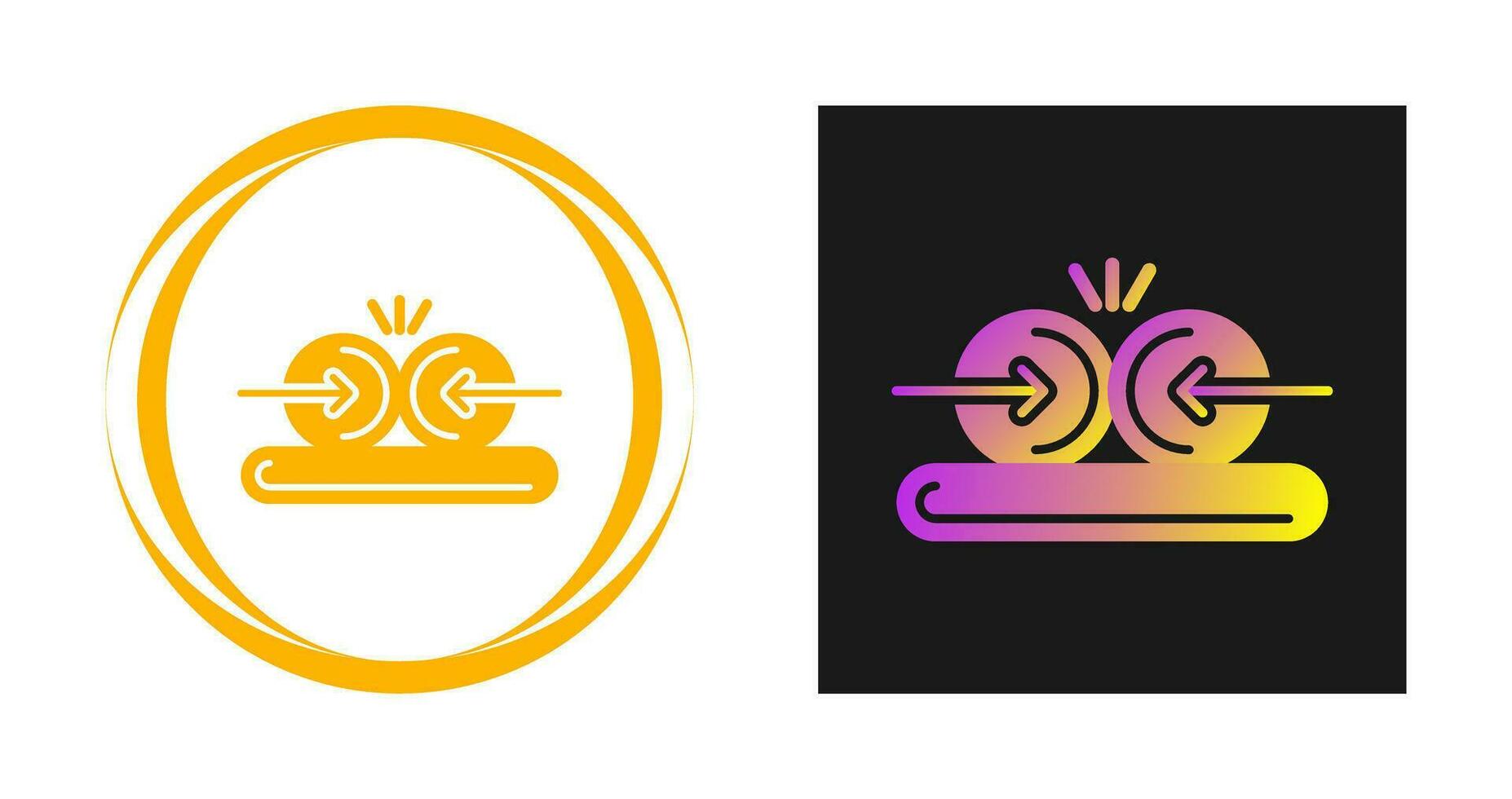 Collision Vector Icon