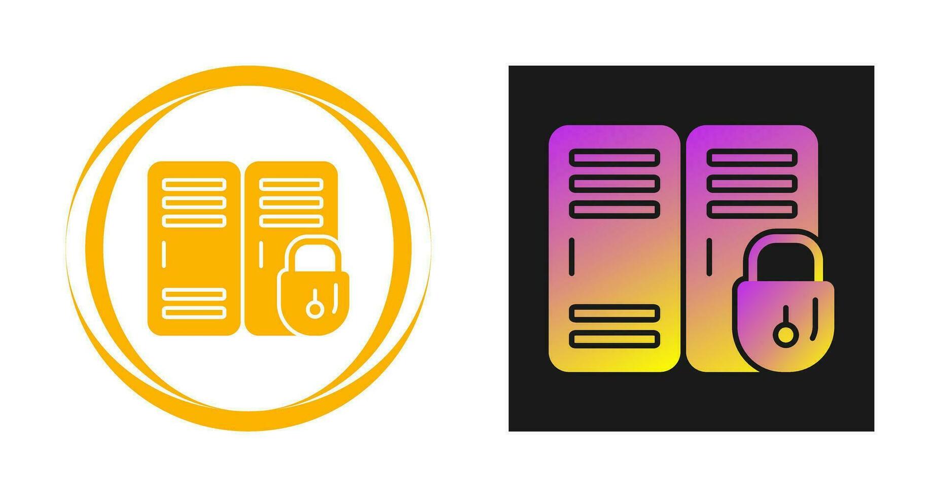 Locker Vector Icon