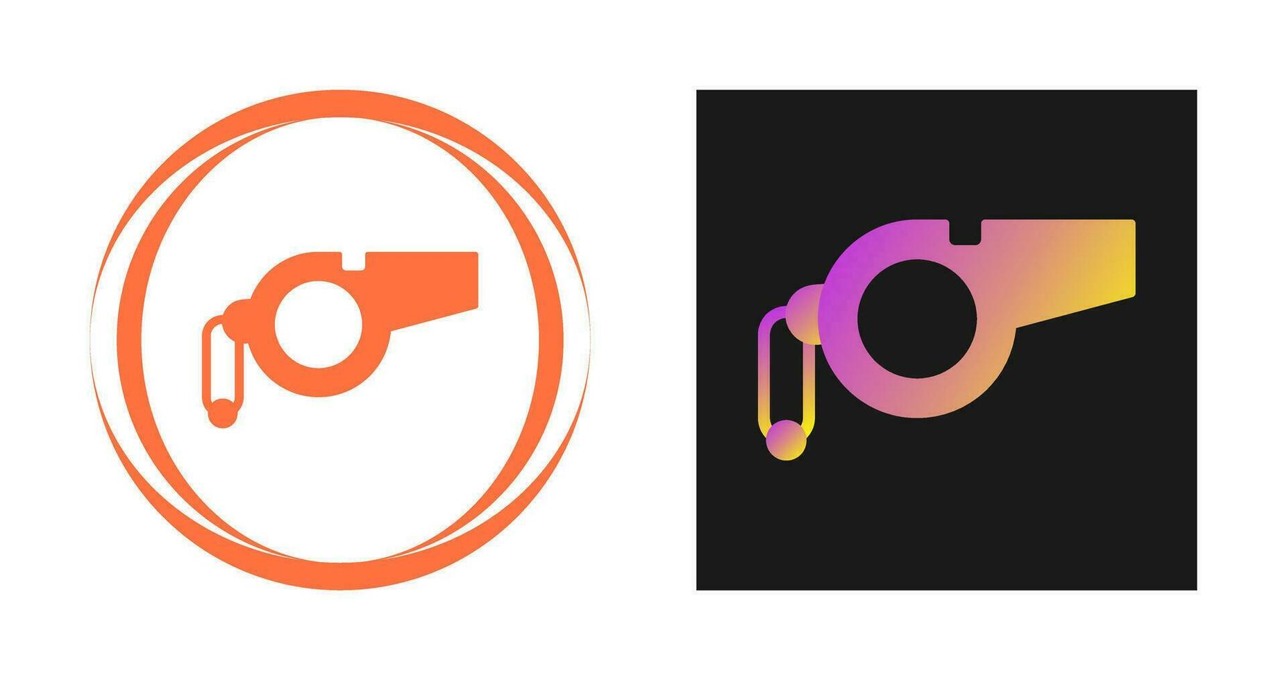 Whistle Vector Icon