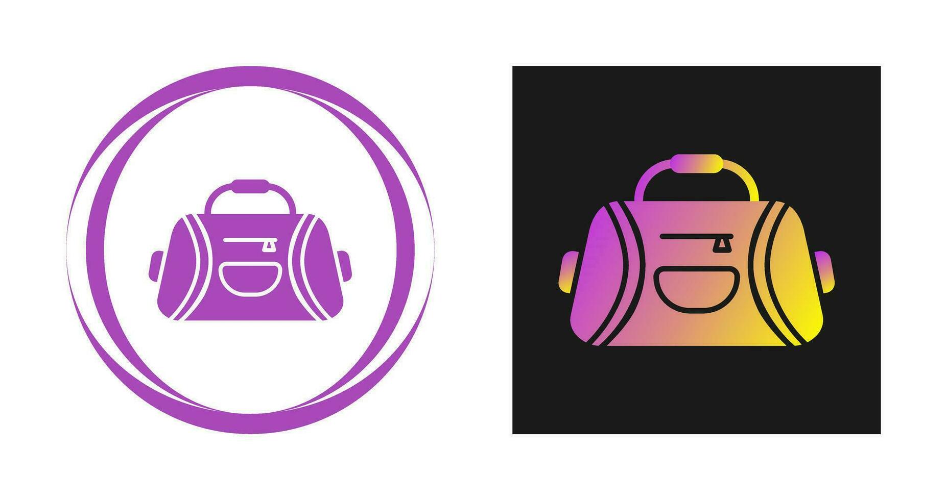 Sport Bag Vector Icon