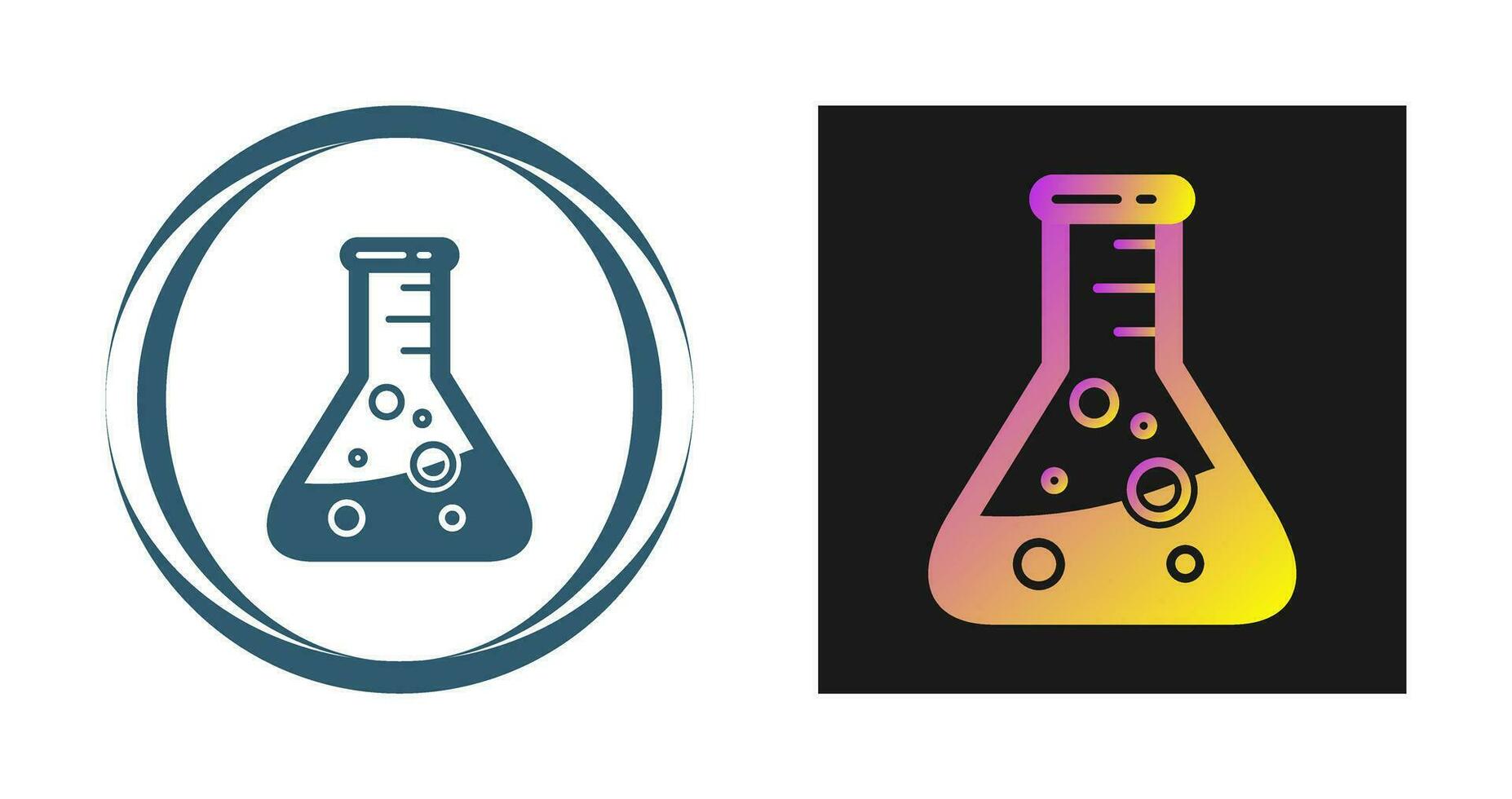 Flask Vector Icon
