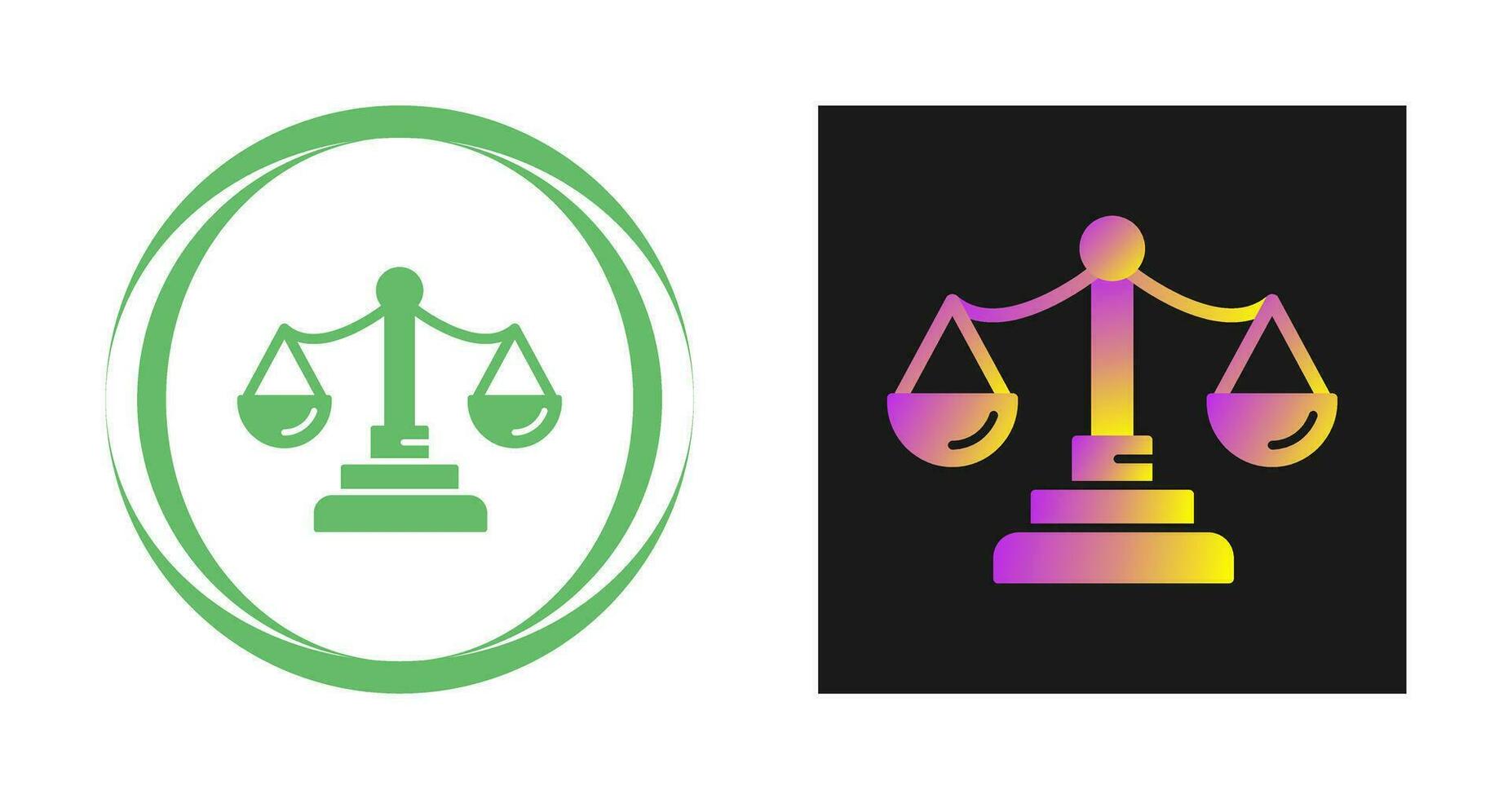 Justice Vector Icon