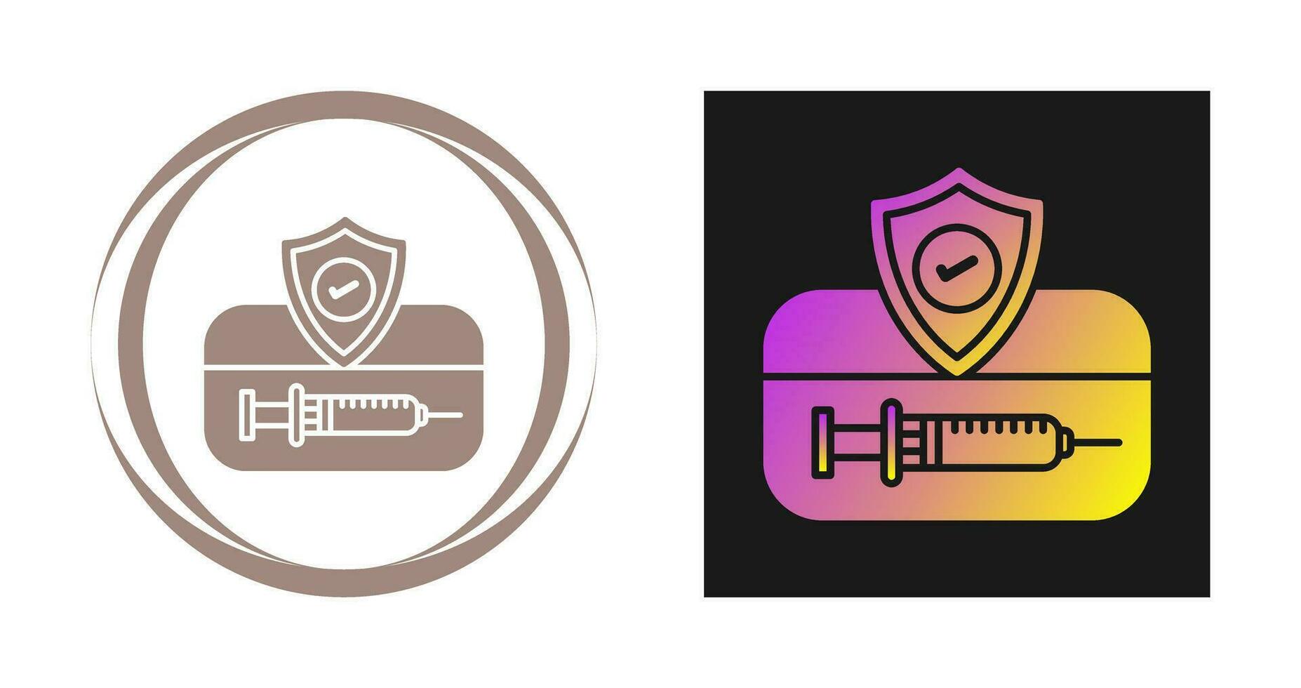 Vaccination Card Vector Icon