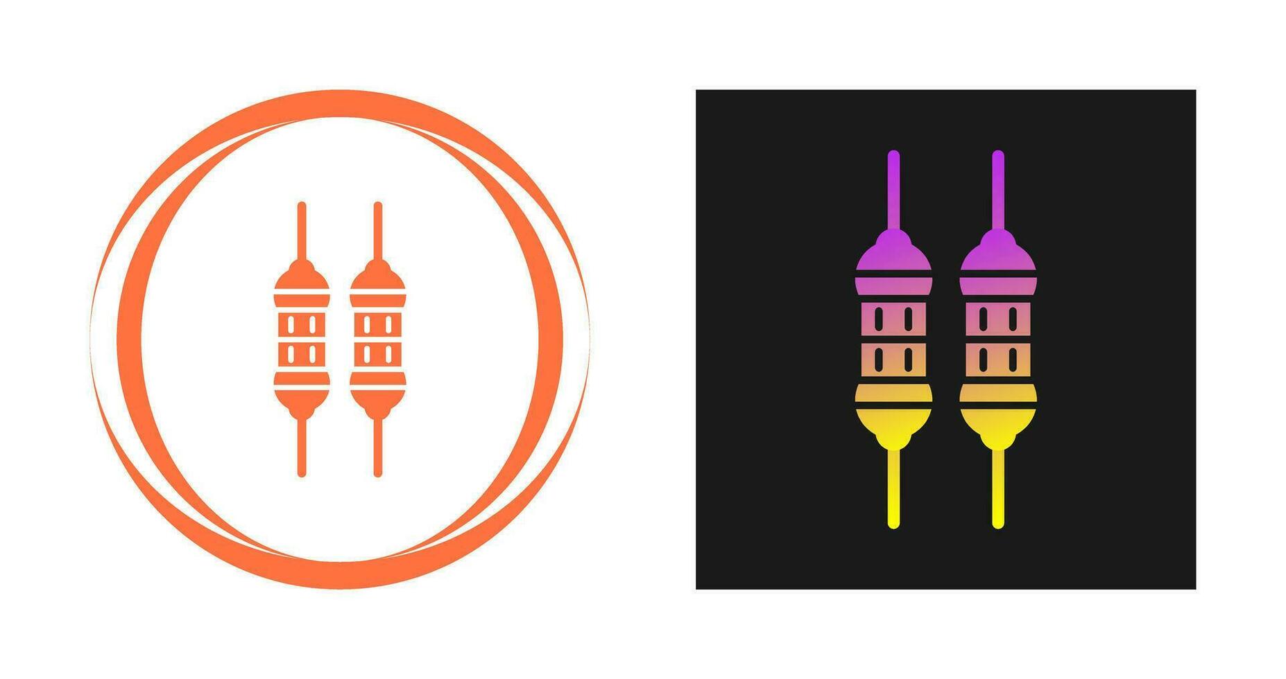 Resistor Vector Icon