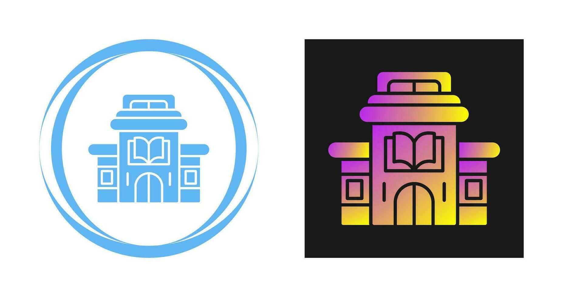 Library Vector Icon