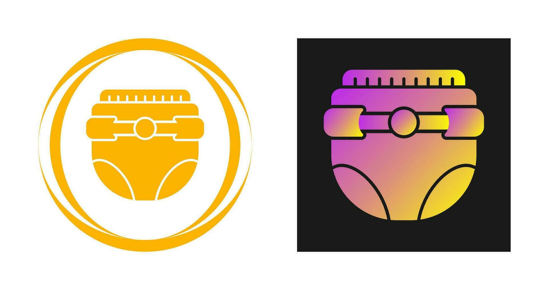 Diaper Vector Icon