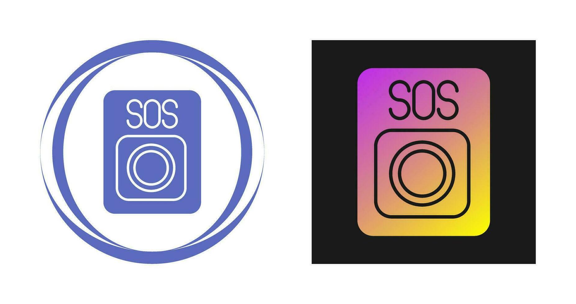 Sos Vector Icon