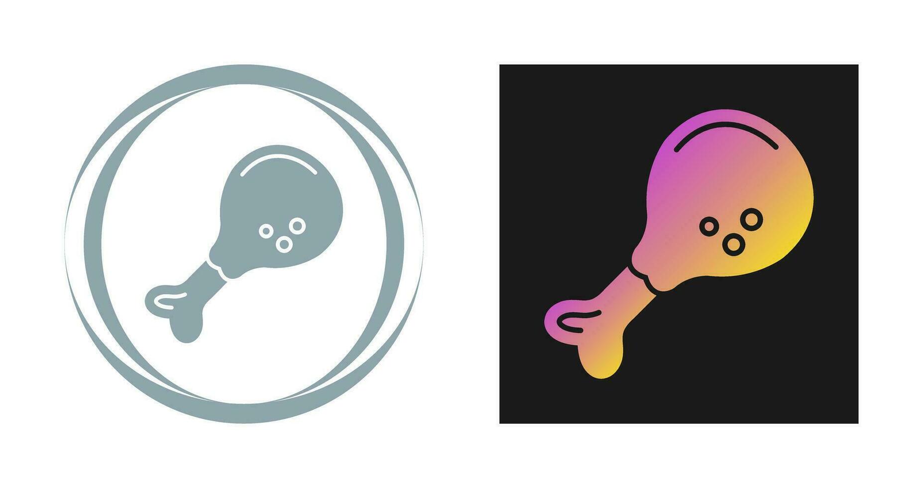 Leg Piece Vector Icon