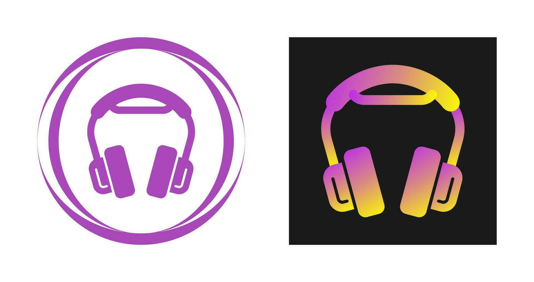 Headphones Vector Icon