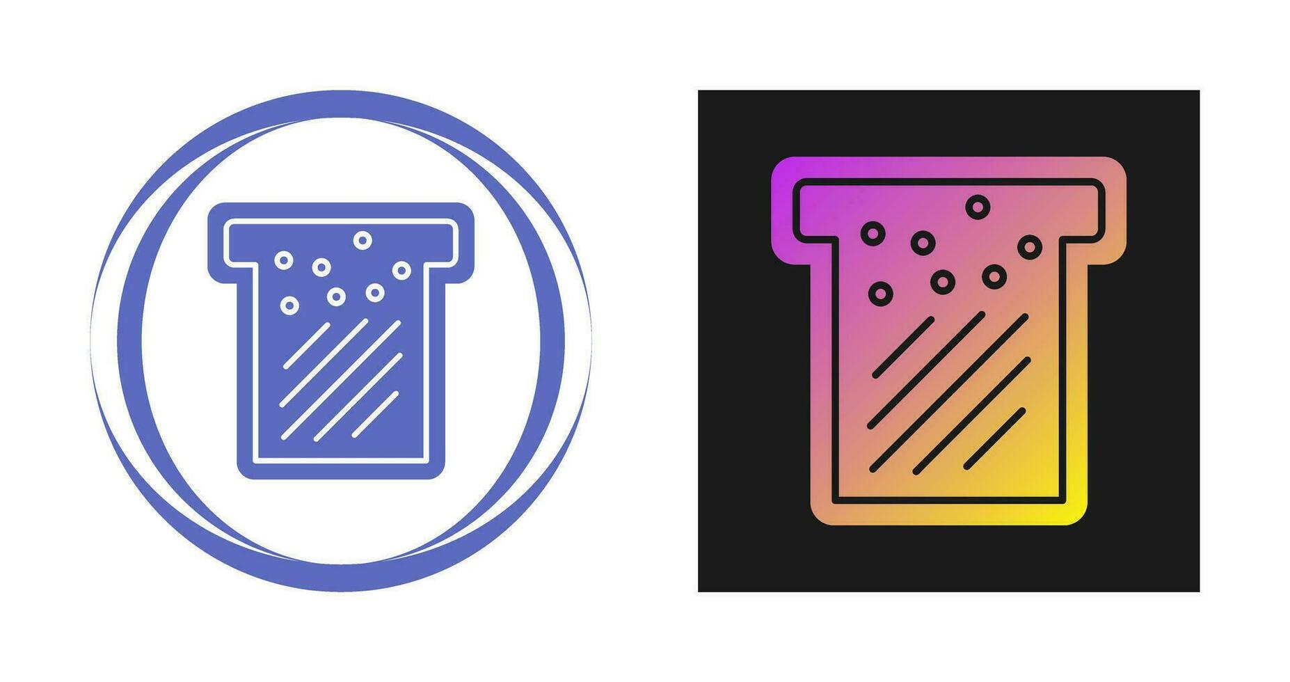 Toast Vector Icon