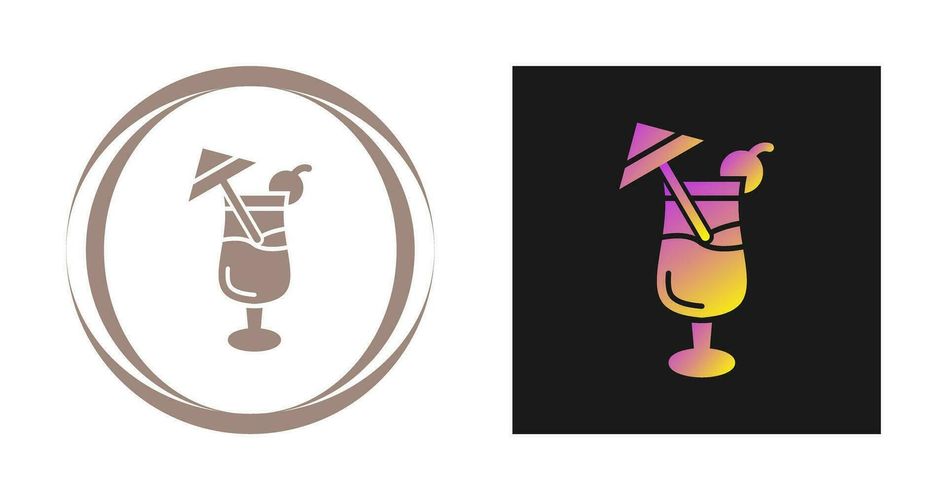 Cocktail Vector Icon