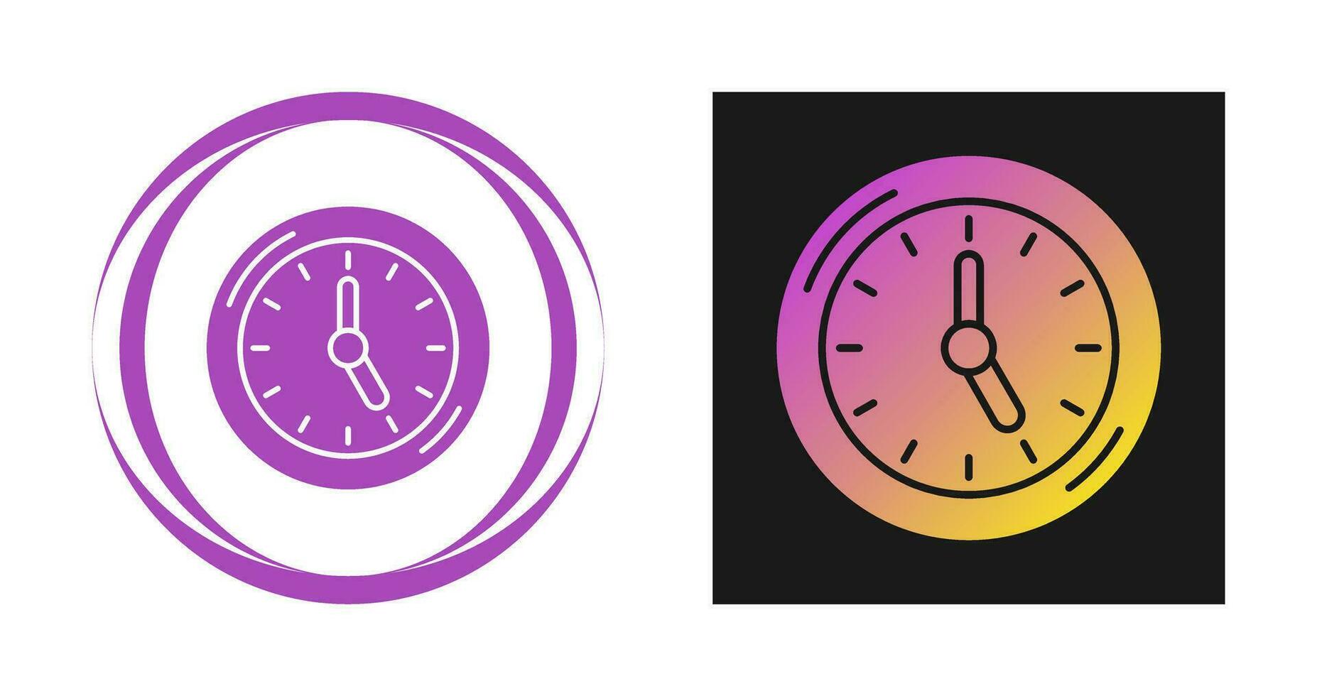Clock Vector Icon